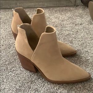 Vince Camuto ankle boots.